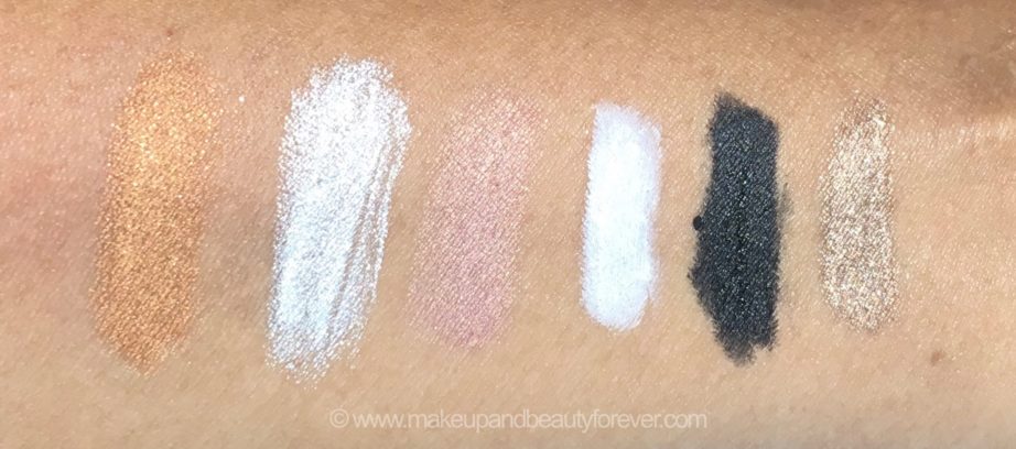 All MAC Pro Longwear Waterproof Colour Stick Eye Shadows Shades Review Swatches Copperpot Silver Coin Lilacked Flat White Black Tea Leaves