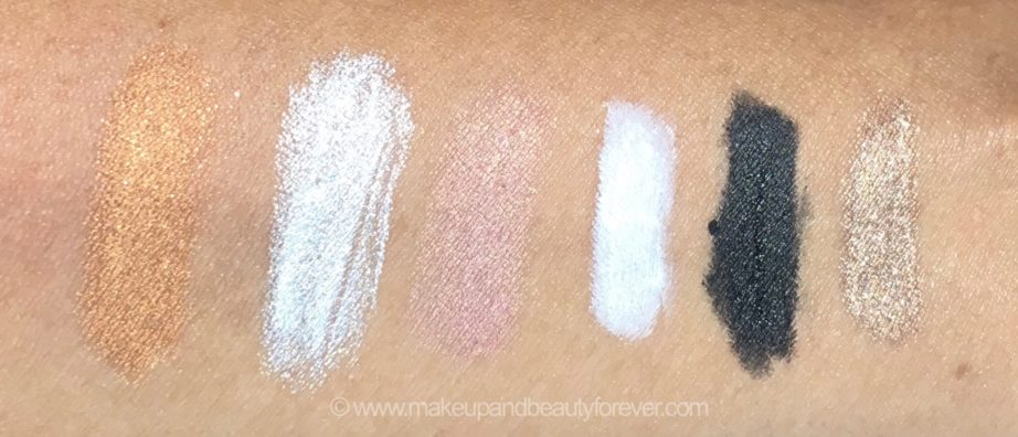 All MAC Pro Longwear Waterproof Colour Stick Eye Shadows Shades Review Swatches Copperpot Silver Coin Lilacked Flat White Cinder Black Tea Leaves mbf