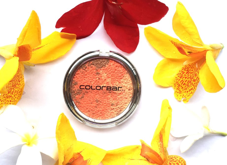 Colorbar Luminous Rouge Blush Luminous Coral Review Swatches mbf