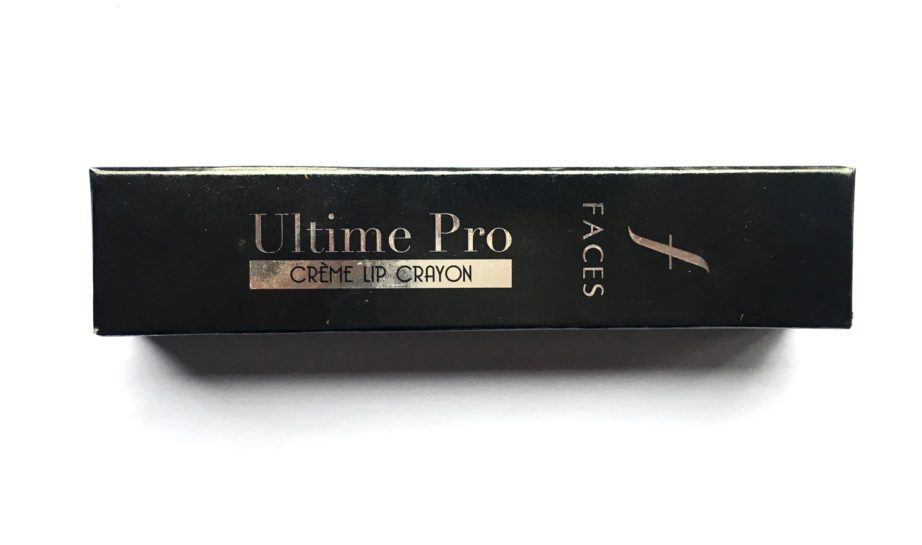 Faces Ultime Pro Creme Lip Crayon Invincible 04 Review Swatches 1