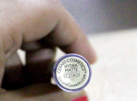 Gerard Cosmetics Hydra Matte Liquid Lipstick Ecstasy Review Shade Swatches