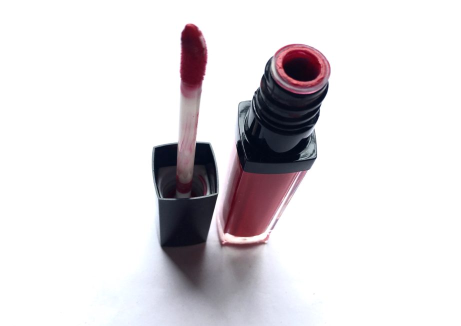 Inglot HD Lip Tint Matte 12 Review Swatches side view