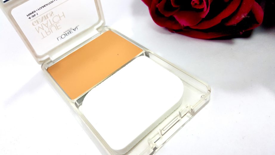 L'Oreal True Match Genius 4-In-1 Compact Foundation Review Swatches blog mbf