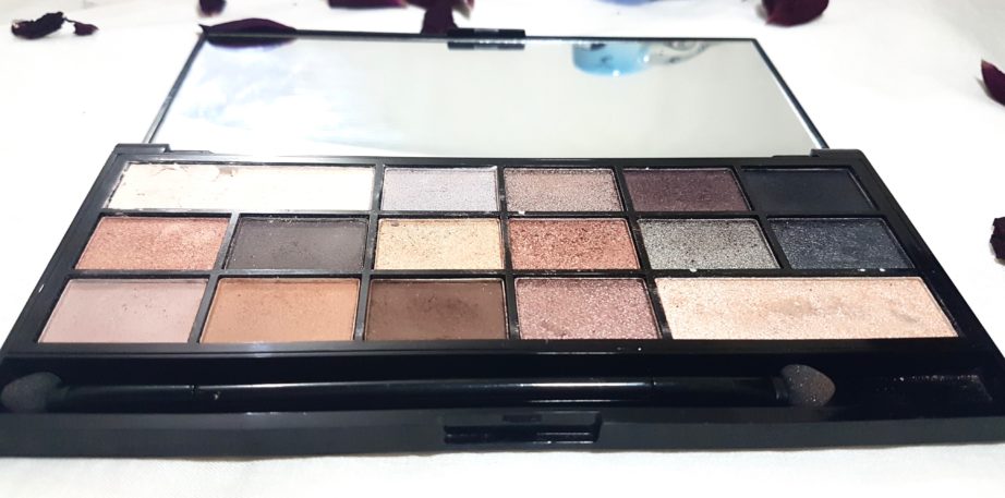 Makeup Revolution I Heart Makeup Naked Underneath Eyeshadow Palette Review Swatch