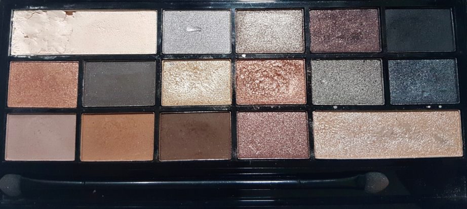 Makeup Revolution I Heart Makeup Naked Underneath Eyeshadow Palette Review Swatches focus