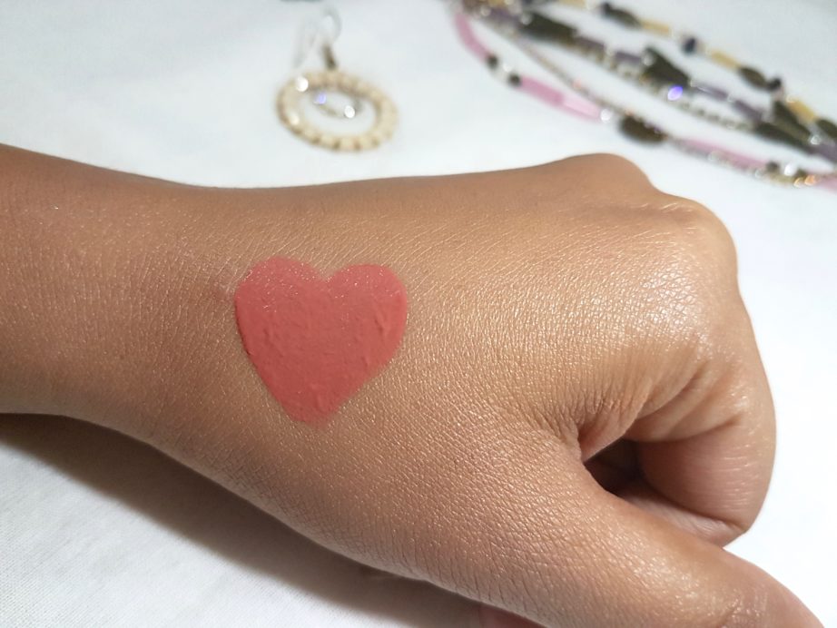 Makeup Revolution Ultra Velour Lip Cream Cant We Just Make Love Instead Review Swatches on hand