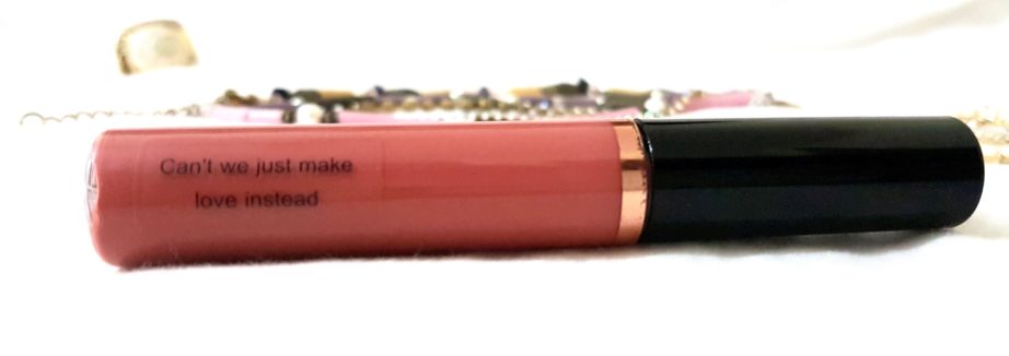 Makeup Revolution Ultra Velour Lip Cream Cant We Just Make Love Review