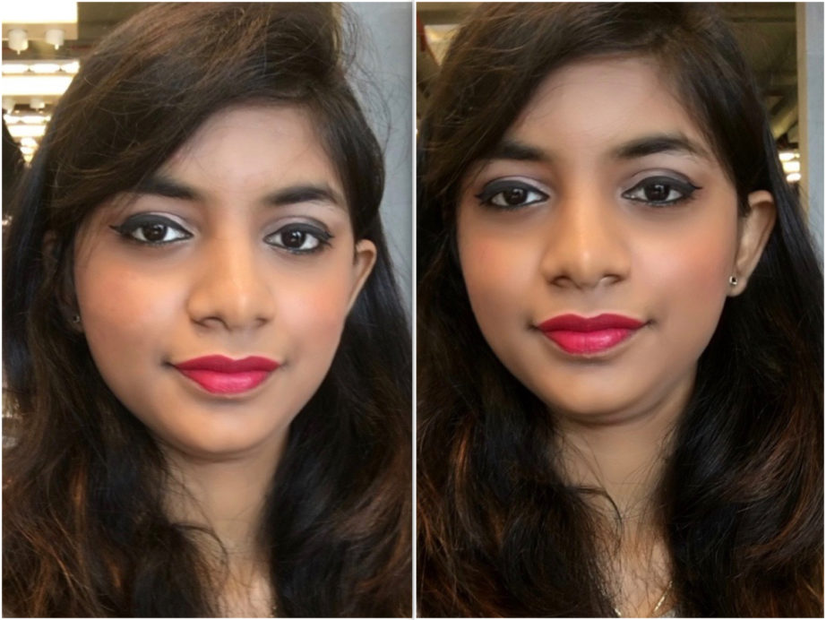 Maybelline Color Show Big Apple Red Creamy Matte Lipstick Pink My Red 208 Review swatches