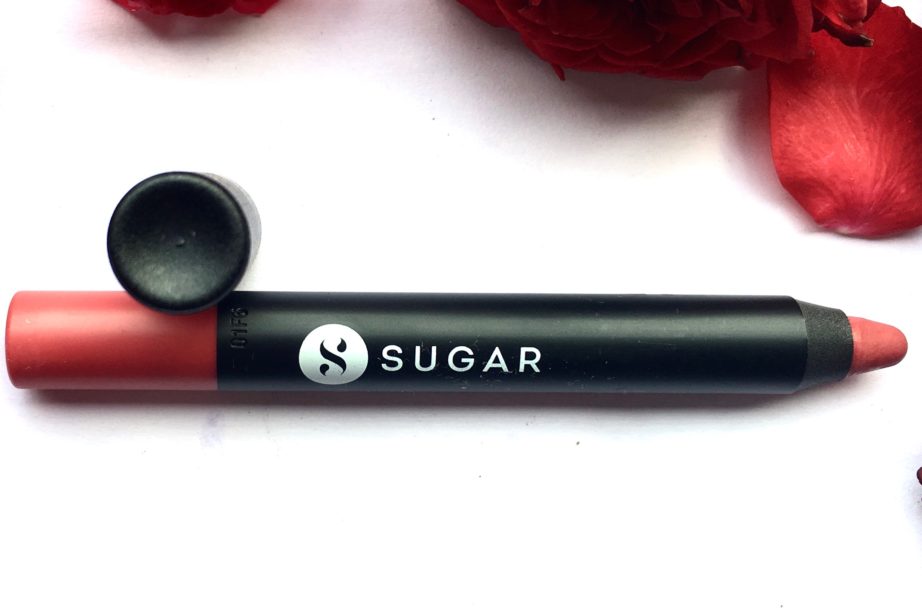 SUGAR Matte As Hell Crayon Lipstick Rose Dawson 05 Review Swatches blog mbf
