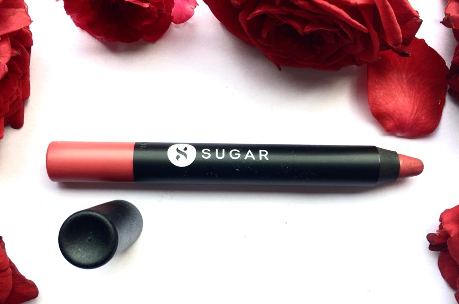 SUGAR Matte As Hell Crayon Lipstick Rose Dawson 05 Review Swatches mbf