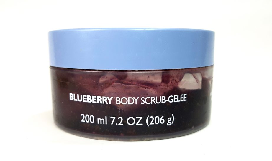 The Body Shop Blueberry Body Scrub Gelee Review USA
