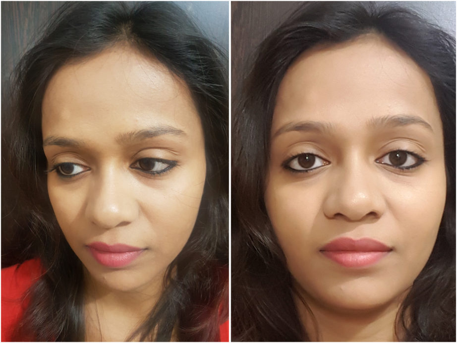 Faces Magneteyes Kajal Review Swatches MBF Makeup Look