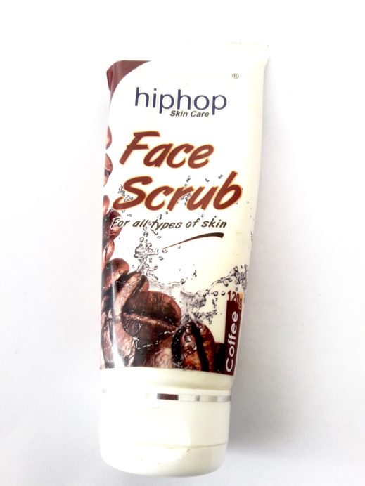 HipHop Skin Care Coffee Face Scrub Review