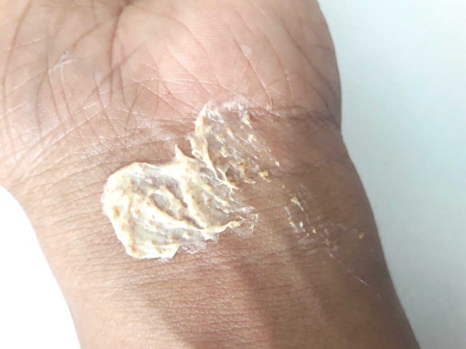 HipHop Skin Care Coffee Face Scrub Review swatch