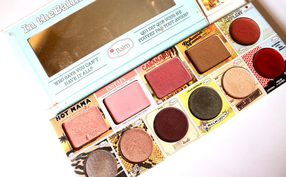 In the Balm of Your Hand Palette Review Swatches