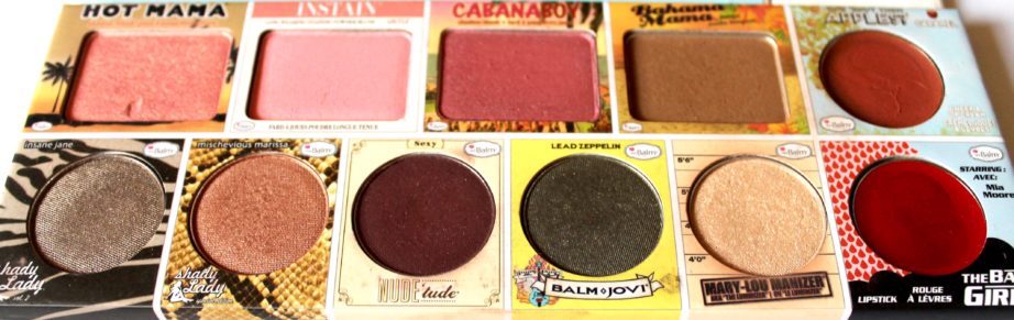 In the Balm of Your Hand Palette Review Swatches focus
