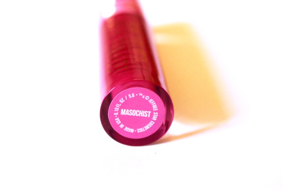 Jeffree Star Velour Liquid Lipstick Shade Masochist Review Swatches