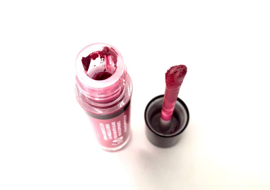 Jordana Sweet Cream Matte Liquid Lipstick Sugared Plum Review Swatches 3