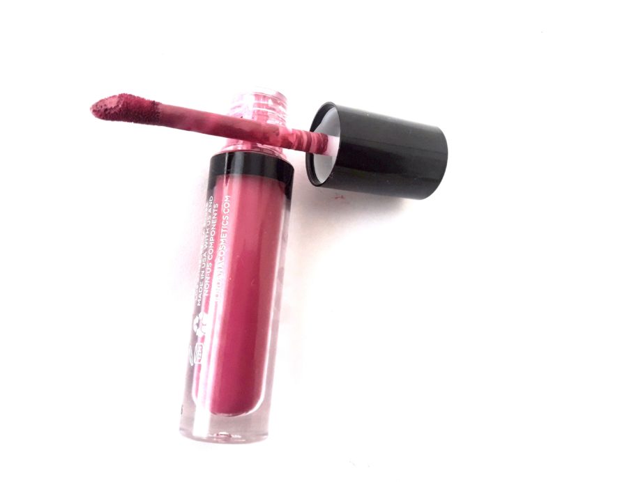 Jordana Sweet Cream Matte Liquid Lipstick Sugared Plum Review Swatches mbf