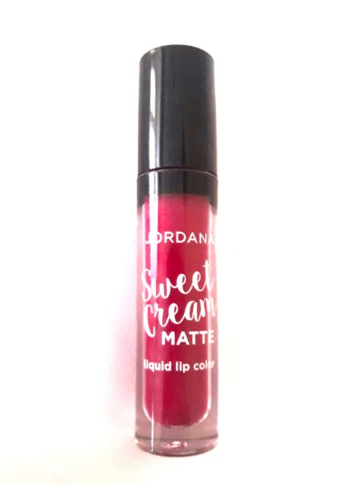 Jordana Sweet Cream Matte Liquid Lipstick Sugared Plum Review Swatches near