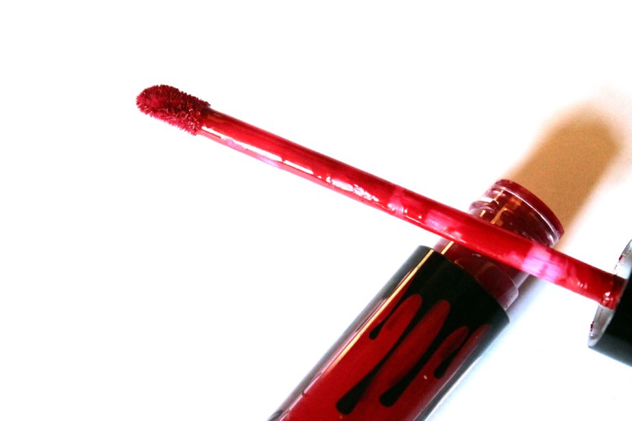 Kylie Jenner Lip Kit Mary Jo K matte liquid lipstick wand Review Swatches