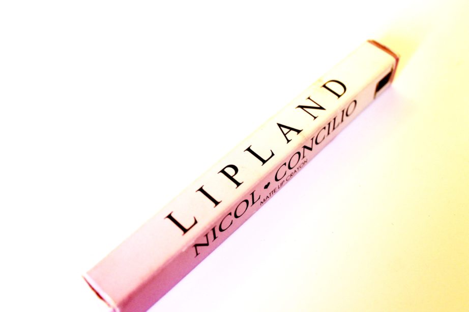 Lipland Matte Lip Crayon Lipstick Nicol Concilio Zoey Review