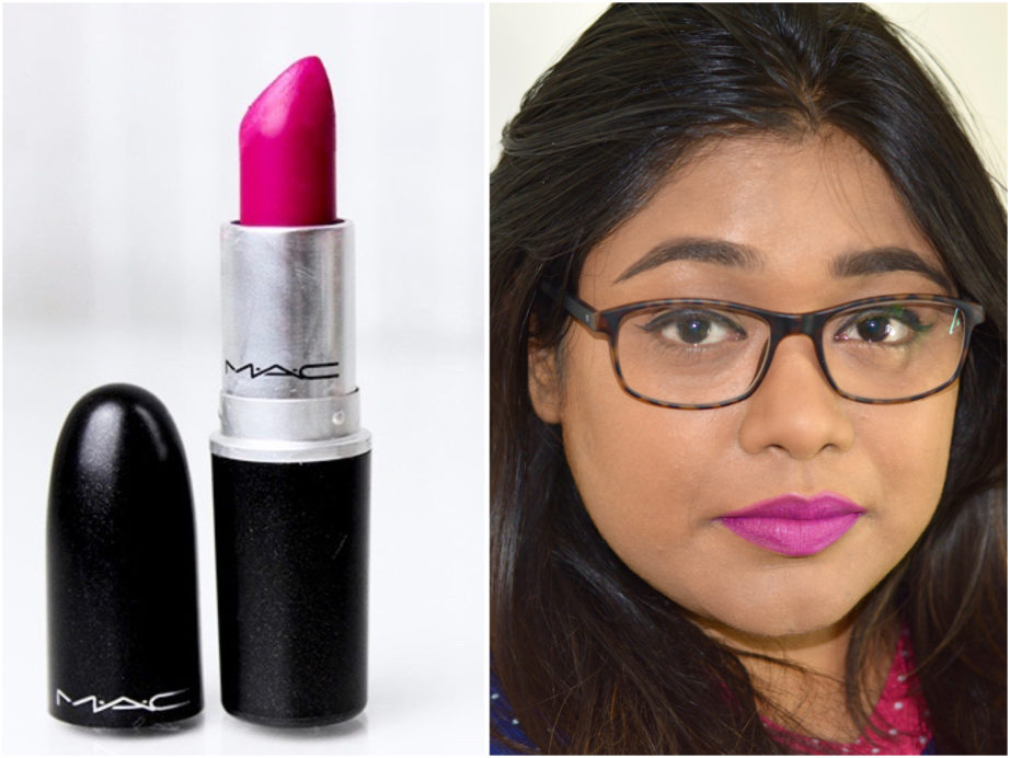MAC Flat Out Fabulous Retro Matte Lipstick Review Swatches MBF Makeup Look