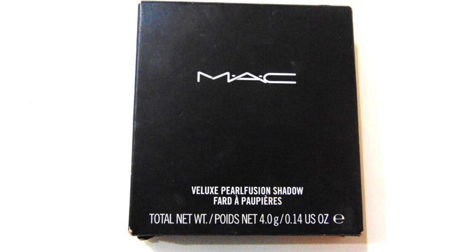 MAC Veluxe Pearlfusion Eyeshadow Palette Copperluxe Review Swatches front
