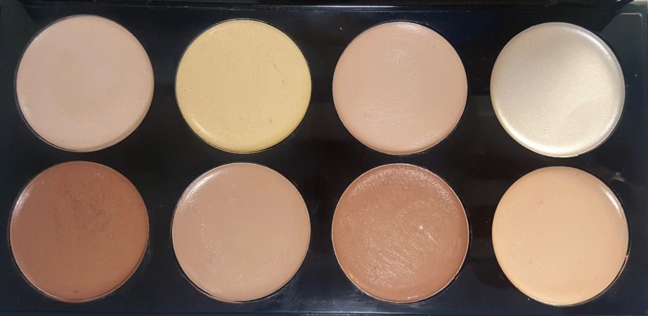 Makeup Revolution Ultra Cream Contour Palette Review Swatches