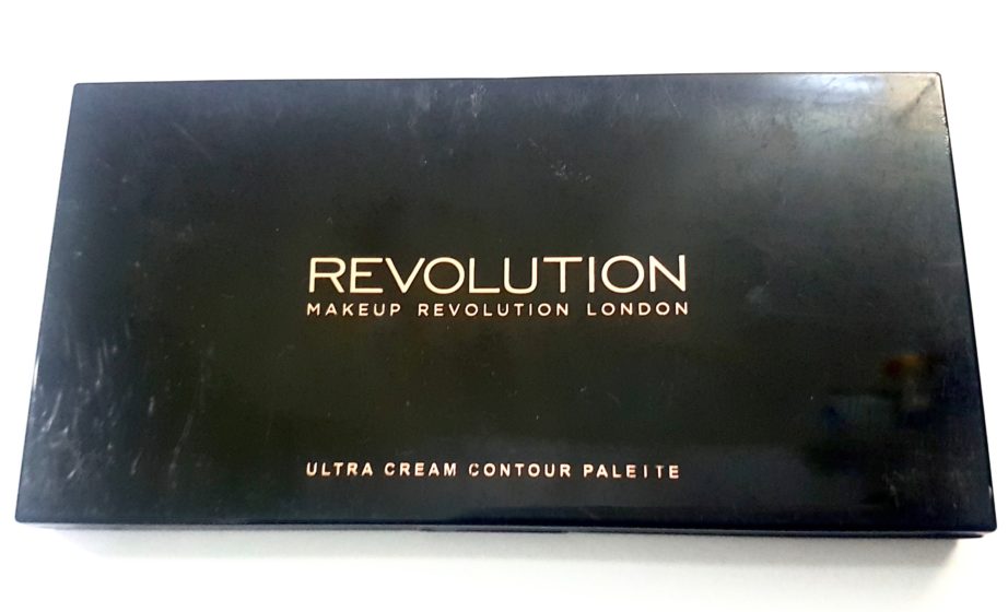 Makeup Revolution Ultra Cream Contour Palette Review Swatches packaging
