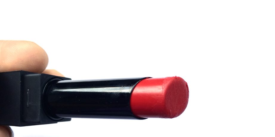 Sugar Its A Pout Time Vivid Lipstick That 70s Red Review Swatches focus
