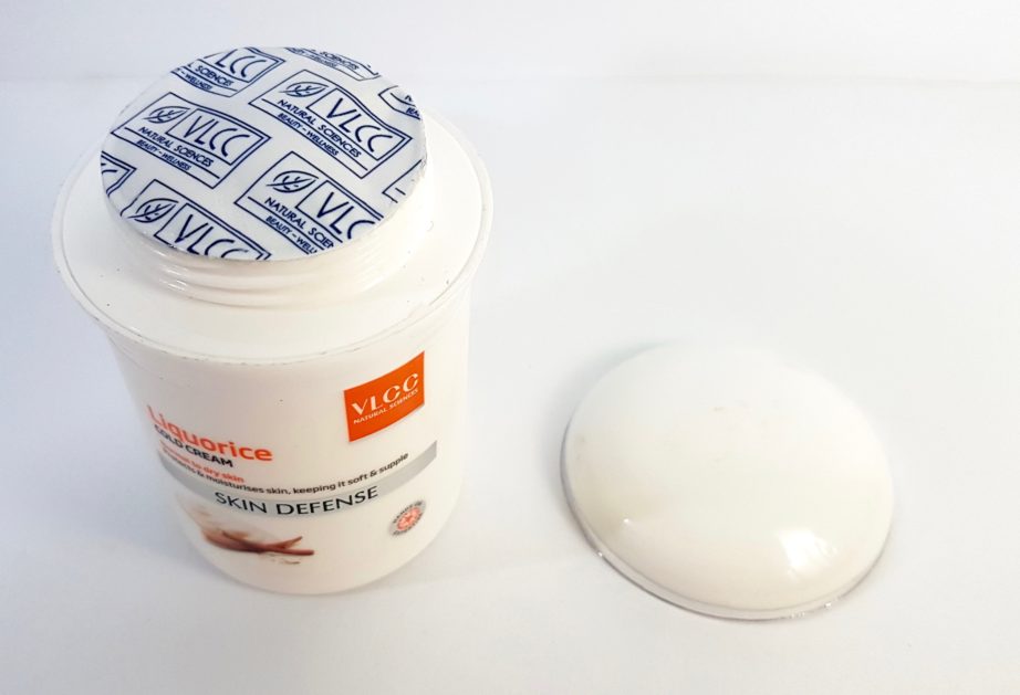 VLCC Skin Defense Liquorice Cold Cream Review 4