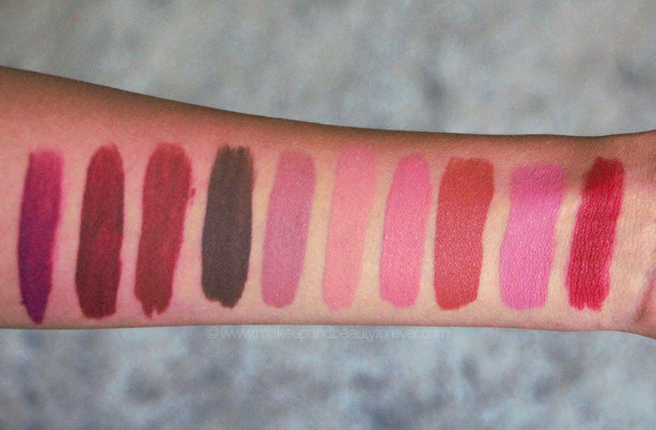 All Smashbox Always On Matte Liquid Lipsticks 20 Shades Review, Swatches Girl Gang Miss Conduct Disorderly True Grit Steping Out In Demand Babe Alert Out Loud Dream Huge Bawse MBF