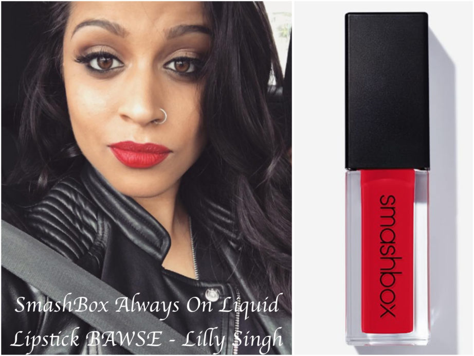 All Smashbox Always On Matte Liquid Lipsticks 20 Shades Review, Swatches Lilly Singh BAWSE