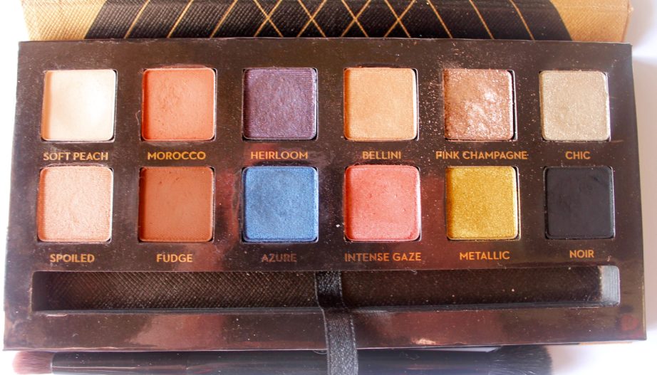 Anastasia Shadow Couture World Traveler EyeShadow Palette Review Swatches all shades