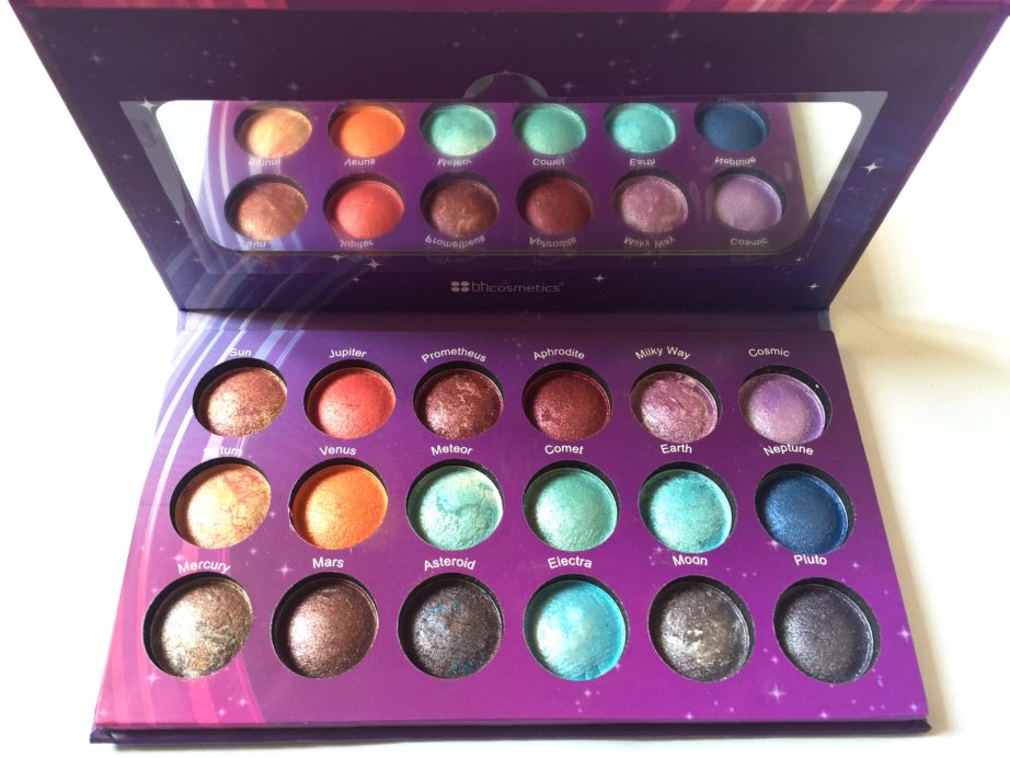 BH Cosmetics Galaxy Chic Baked Eyeshadow Palette Review Swatches MBF Blog