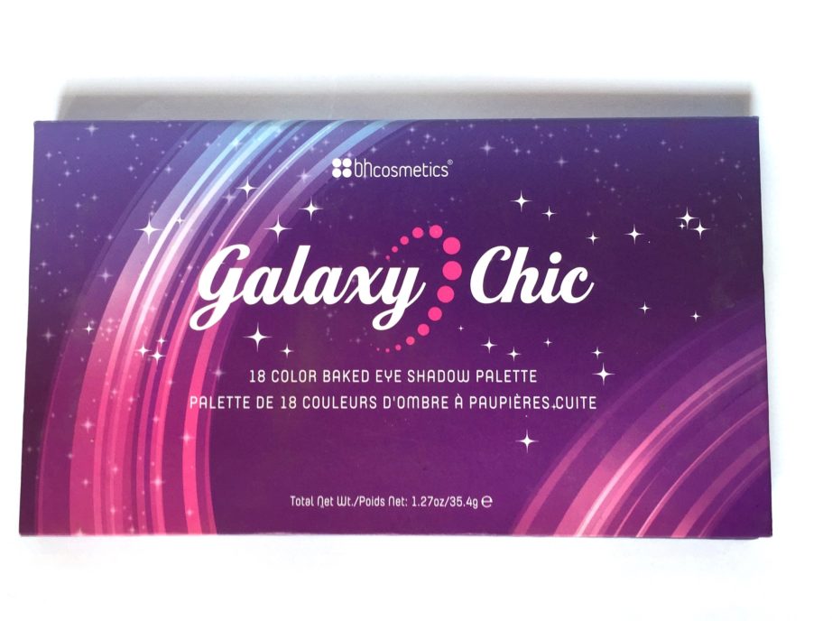 BH Cosmetics Galaxy Chic Baked Eyeshadow Palette Review front