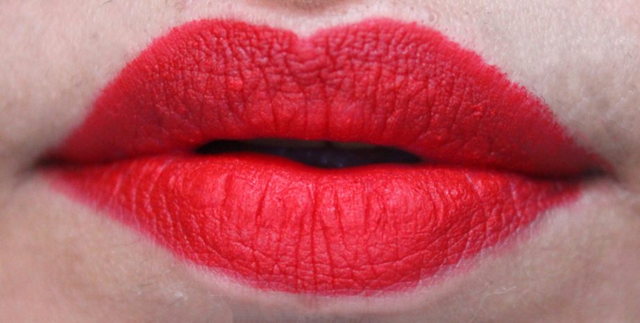 ColourPop Matte X Lippie Stix Trust Me Review Swatch on Lips