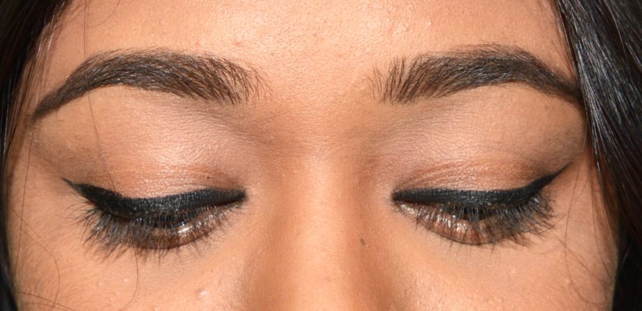 Inglot AMC Eyeliner Gel 77 Matte Black Review Swatches on Eyes