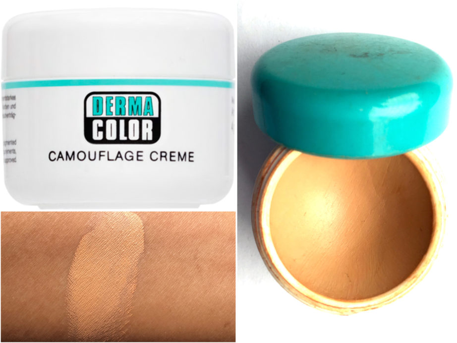 Kryolan DermaColor Camouflage Cream D5 Review Swatches