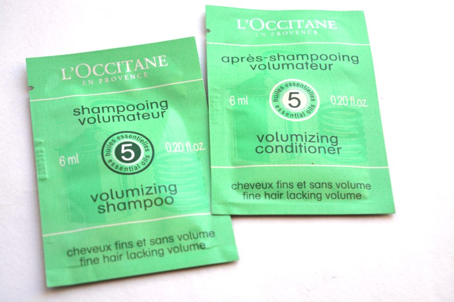 L'occitane Volumizing Shampoo and Conditioner