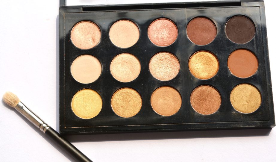 MAC Eyeshadow x 15 Warm Neutral Palette Review Swatches MBF