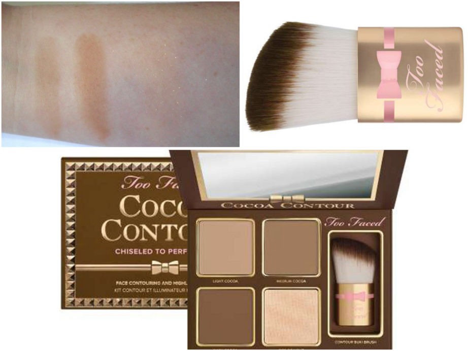 Too Faced Cocoa Contour Chiseled to Perfection Palette Review Swatches MBF Beauty Blog