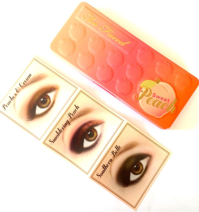Too Faced Sweet Peach Eyeshadow Palette Review Swatches Style Makeup