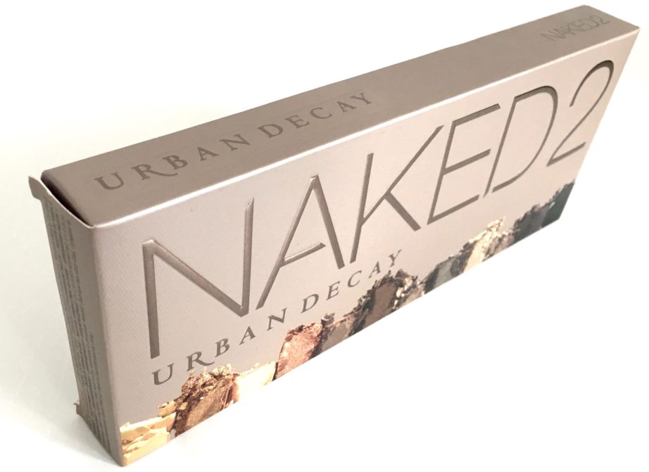 Urban Decay Naked 2 Eyeshadow Palette Review Swatches Box