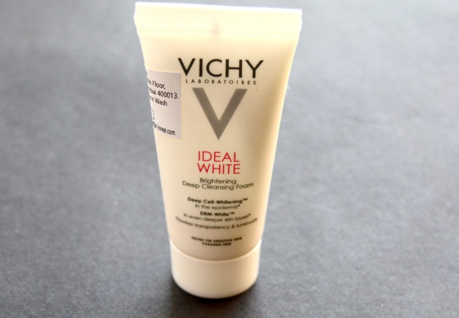 Vichy Ideal White Brightening Deep Cleansing Foam Review