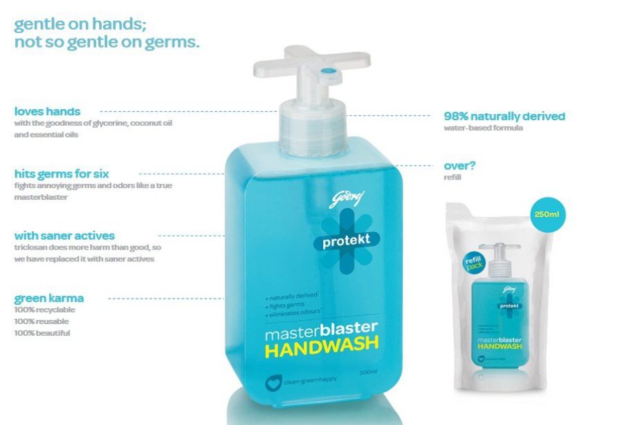 Godrej Protekt Masterblaster Liquid Hand Wash Soap