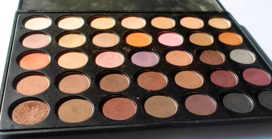 Morphe 35W 35 Color Warm Palette Review Swatches Near