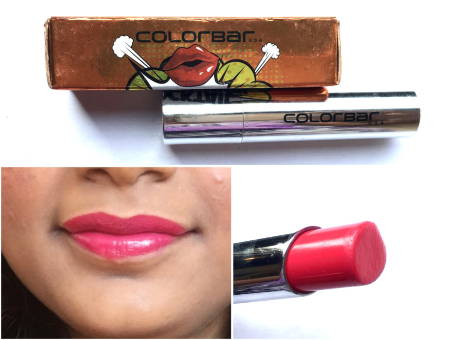 Colorbar 3D Matte Lipstick Cocktail Collection Cosmopolitan Review, Swatches