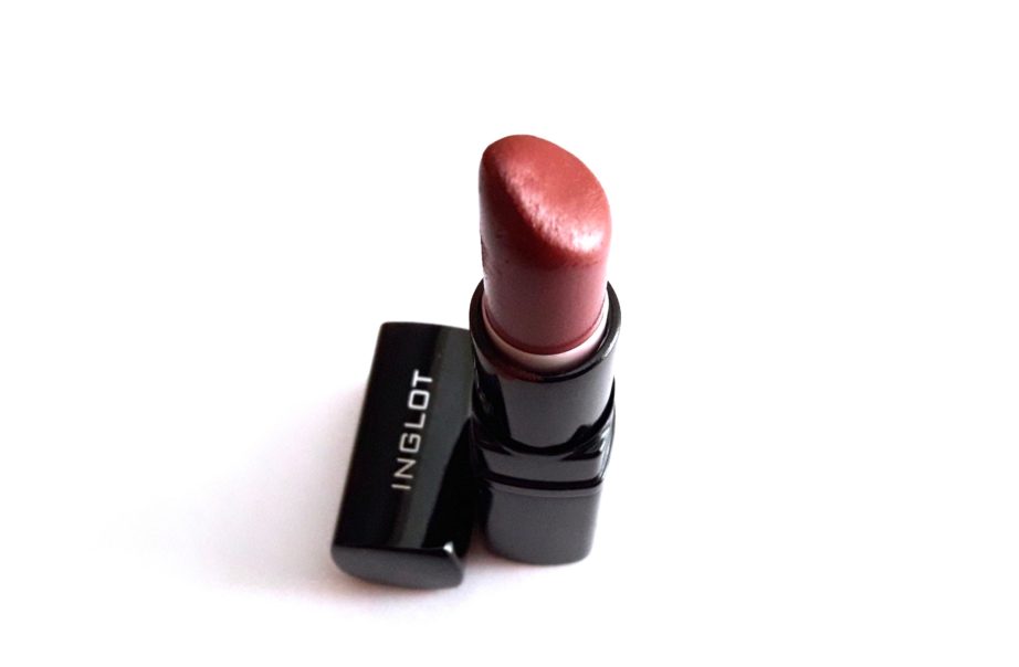 Inglot Matte Lipstick 412 Review, Swatches 3